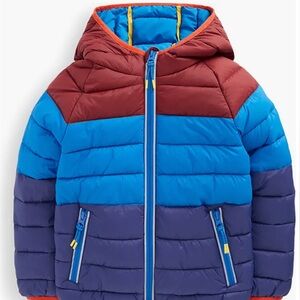 Boden Kids' Pack Away Quilted Jacket Size 7-8Y NWT